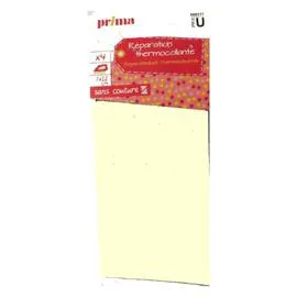 LA BROSSE ET DUPONT, PRIMA Tissu thermocollant blanc 7x12cm l'unité