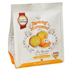 BISCUITERIE DE L'ABBAYE Biscuit salé mimolette 100g