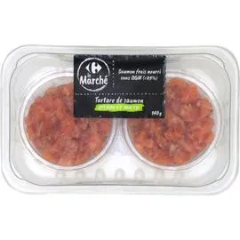 Tartare de saumon citron et aneth (140g)