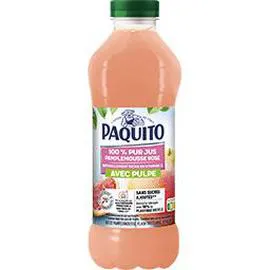 Pur jus pressé pamplemousse rose avec pulpe (1l)