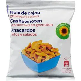 CARREFOUR SIMPL Noix de cajou grillées et salées 150g
