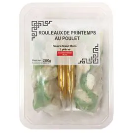 Rouleaux de printemps poulet sauce Nuoc Mam (200g)
