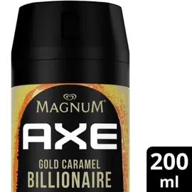 AXE Déodorant homme gold caramel billionaire 200ml