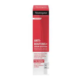 NEUTROGENA Sérum Visage Quotidien + Anti-Boutons Sans Parfum Peaux À Tendance Acnéique 30ml
