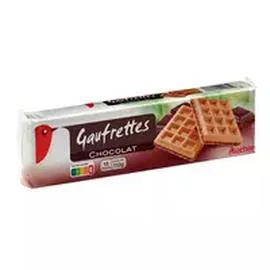 Gaufrettes légère fourrées au chocolat (110g)
