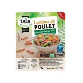 Lardon de poulet fumés aux bois de Hêtre (200g)