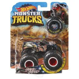 Véhicule Monster Trucks 1/64 (l'unité)