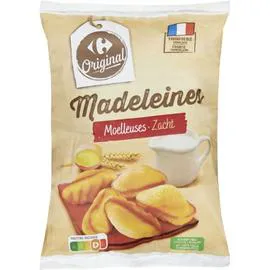 CARREFOUR ORIGINAL Madeleines moelleuses 500g