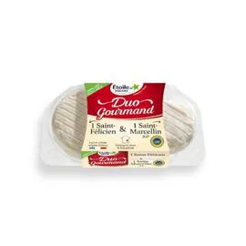 Duo gourmand - Fromage Saint-Marcellin IGP et Saint-Félicien (230g)