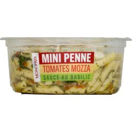 MONOPRIX Mini Penne Tomates Mozza sauce Basilic 180g