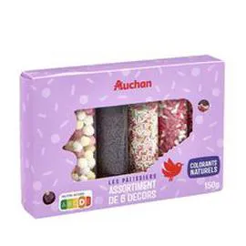 Assortiment de décors pour pâtisserie (150g)