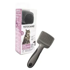 Brosse pour chat carde auto nettoyante rétractable (l'unité)