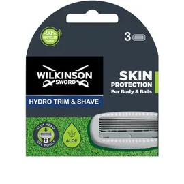  LamesDeRasoirHomme HydroTrim&Shave Wilkinson x3