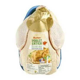 Poulet entier blanc (1,3kg)