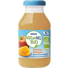 NESTLÉ, NATURNES Boisson bébé dès 6 mois pomme & mangue Bio 200ml