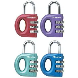 MASTER LOCK Cadenas 32mm, combinaison couleurs l'unité