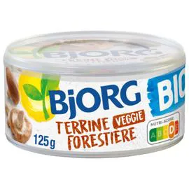 Terrine forestière bio (125g)