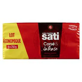 Café moulu franc intense (1kg)