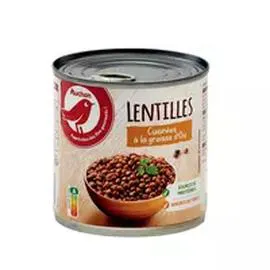 Lentilles cuisinées à la graisse d'oie (265g)