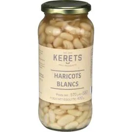 Haricots blancs cuits (400g )