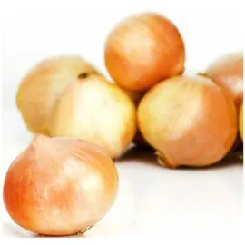 Oignons jaune en grappe sans residus de pesticides (1kg)
