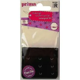 LA BROSSE ET DUPONT, PRIMA Rallonge Soutien Gorge Noir 55mm l'unité