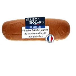 Brioche fourré au saucisson supérieur et aux pistaches (330g)