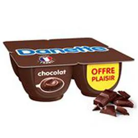 DANONE, DANETTE Crème dessert Chocolat 4x125g