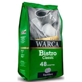 Café dosettes compatibles Senseo bistro classic équilibré x48 (336g)