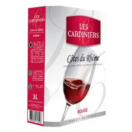 Vin rouge AOP Côtes du Rhône (3l)