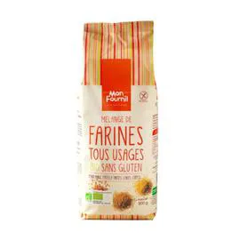 MON FOURNIL Mélange de farines tous usages sans gluten Bio 800g