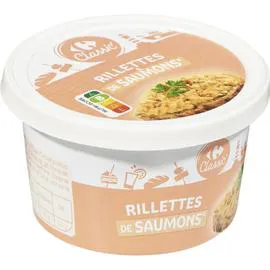 CARREFOUR CLASSIC' Rillettes de saumon 125g