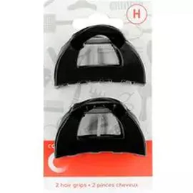 Pinces à cheveux 1/2 cercle (x2)