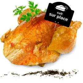 Poulet rôti saveur barbecue (l'unité)