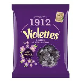 Bonbons Violettes goût acidulé (250g)