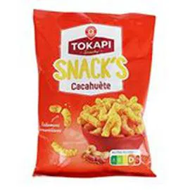 MARQUE REPÈRE, TOKAPI Soufflés Snack's Cacahuète 55g