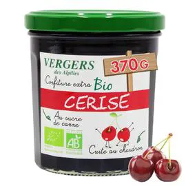 Confiture cerise griotte Bio (370g)