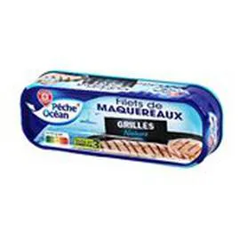 MARQUE REPÈRE, PÊCHE OCÉAN Maquereaux Grillé nature 97g
