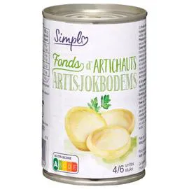 Fonds d'artichauts (210g)