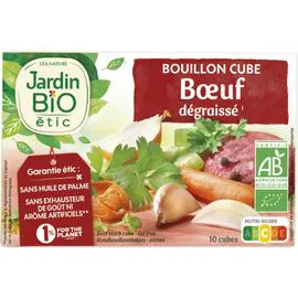 Bouillons de cubes boeuf Bio (10x10g)