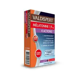 Complément Alimentaire Sommeil 4 Actions Mélatonines Sommeil Complet (x30)