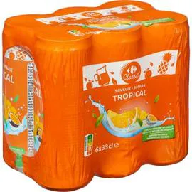 Boisson saveur tropical (6x33cl)