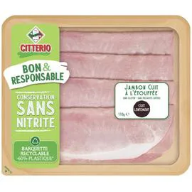 Jambon de porc cuit - Bon et responsable (110g)