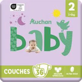 Couches taille 2 (3-6kg) (x36)