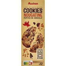 Cookies aux pépites de chocolat et nougatine (200g)