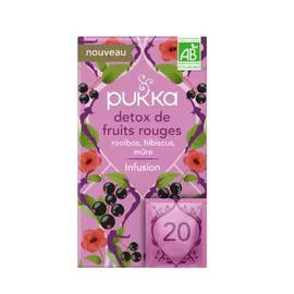 Infusion detox de fruits rouges, bio (x20)