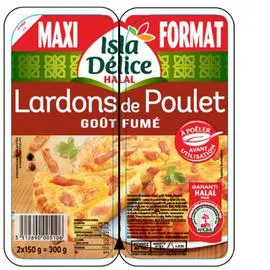 Lardon de poulet gout fumé (300g)