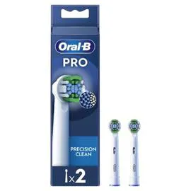 Pro Precision Clean Recharges pour brosse à dents électrique (x2)