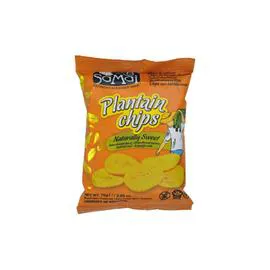 SAMAI Chips de banane plantain sucré 75g