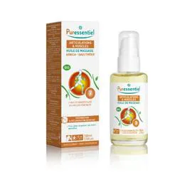 Huile Massage Articulations & Muscles Arnica Gaulthérie aux Huilles Essentielles Bio (100ml)